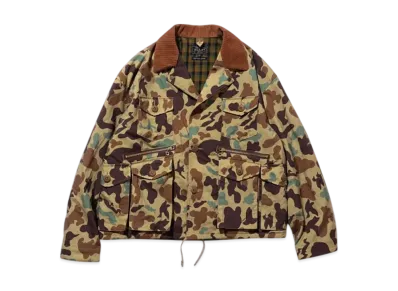 BEAMS Fishunting Jacket Animal Camo "Khaki"