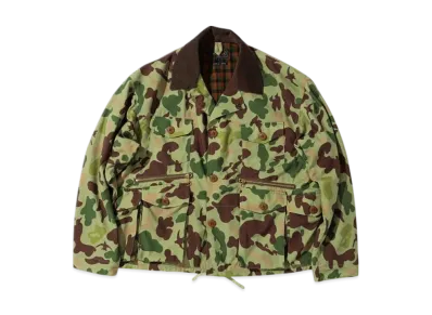 BEAMS Fishunting Jacket Animal Camo "Olive"