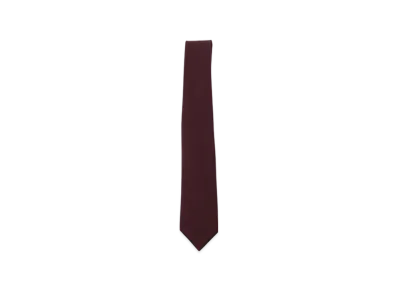 BEAMS Wool Tie Mohair "Wine"