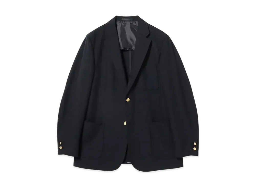 BEAMS 3B Comfort Blazer Uniform Serge "Navy"