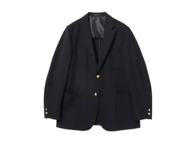 BEAMS 3B Comfort Blazer Uniform Serge "Navy"