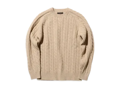 BEAMS Crew Cable 5G "Beige"