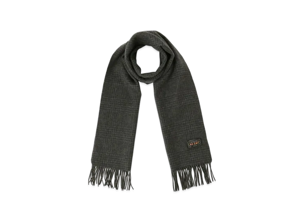 BEAMS Cashmere Scarf Reversible "Gray"