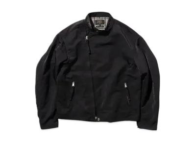 BEAMS Riders Jacket Nylon Satin "Black"