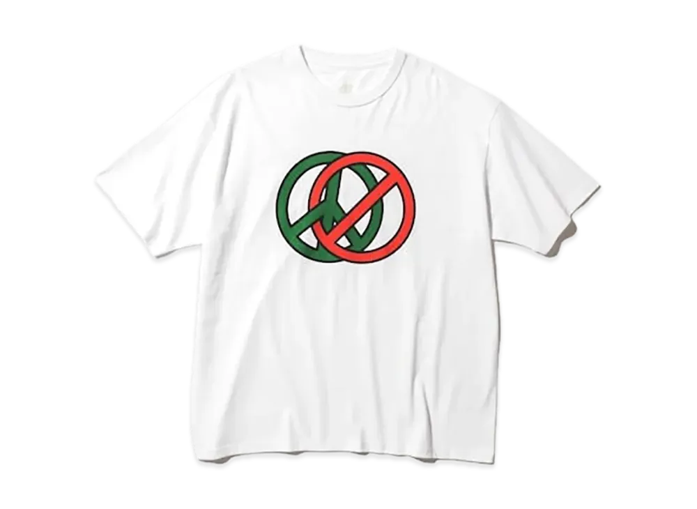 BEAMS x esqwe EISUKE HOSHI sqwetch T-Shirt "White"