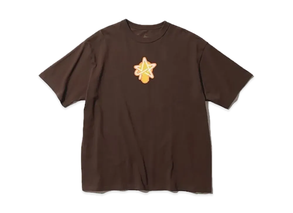 BEAMS x esqwe EISUKE HOSHI sqwetch T-Shirt "Brown"