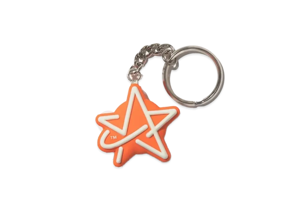 BEAMS x esqwe EISUKE HOSHI sqwetch Key holder "Orange"