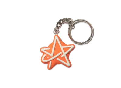 BEAMS x esqwe EISUKE HOSHI sqwetch Key holder "Orange"