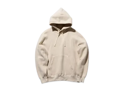 BEAMS Sweat Pullover Hoodie Raised Back "Oatmeal"