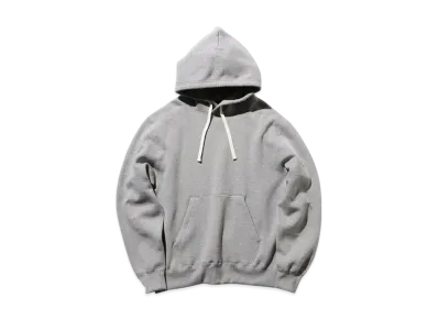 BEAMS Sweat Pullover Hoodie Raised Back "Gray"