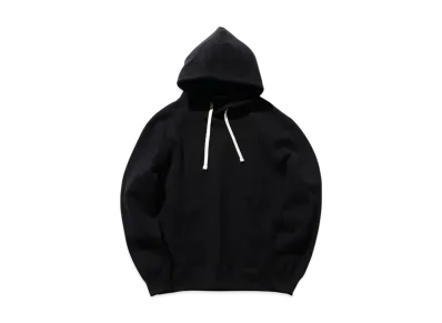 BEAMS Sweat Pullover Hoodie Raised Back "Black"