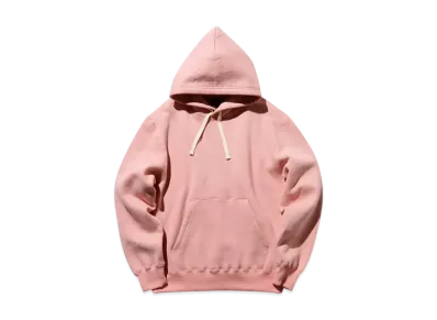 BEAMS Sweat Pullover Hoodie Raised Back "Pink"