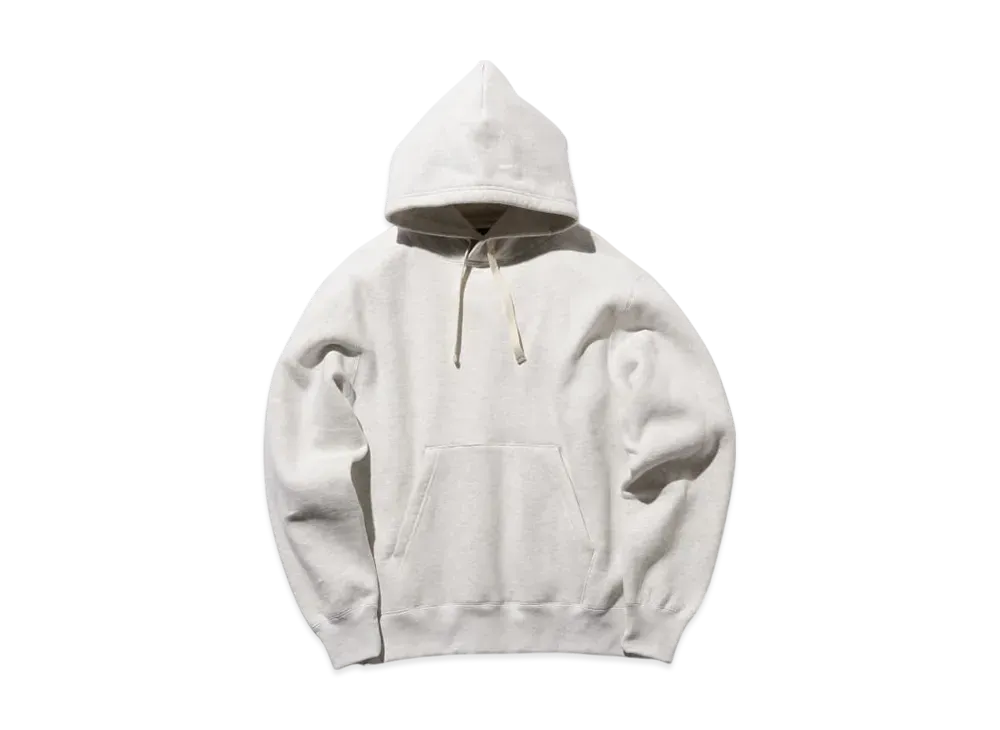 BEAMS Sweat Pullover Hoodie Raised Back "Ash"