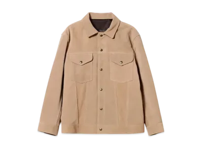 BEAMS Trucker jacket Suede "Suede"