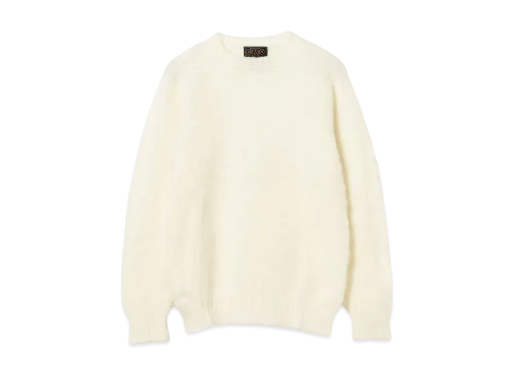 BEAMS Shetland Crew "Winter White 200"