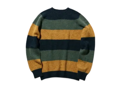 BEAMS Crew Stripe Shaggy "Blue"