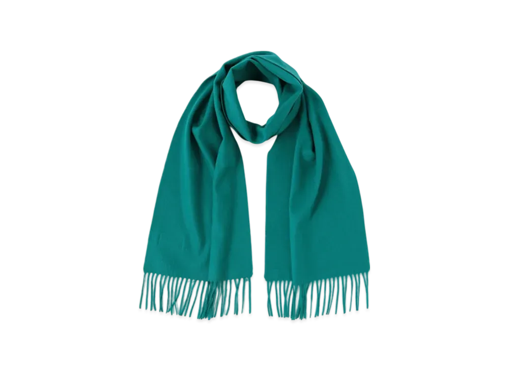 BEAMS Cashmere Scarf Solid "Green"