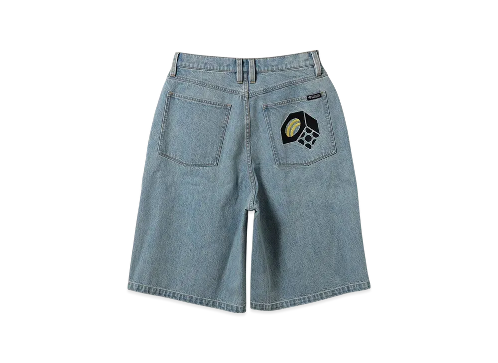 BEAMS x MOUNTAIN HARDWEAR Exclusive Denim Shorts "LightBlue"