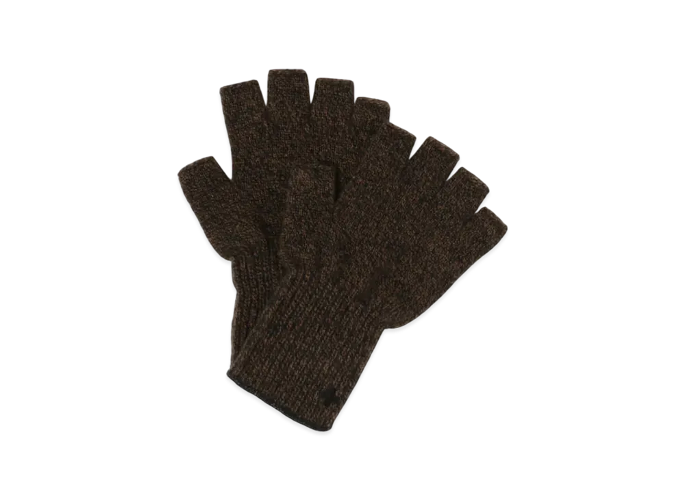 BEAMS Fingerless Glove "Brown"