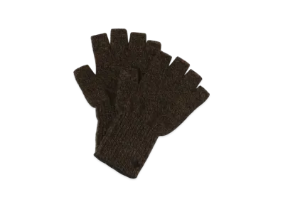 BEAMS Fingerless Glove "Brown"