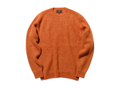 BEAMS Crew Garter Stitch 7G "Orange"