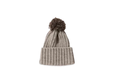 BEAMS Bon Bon Style Watch Cap "Khaki"