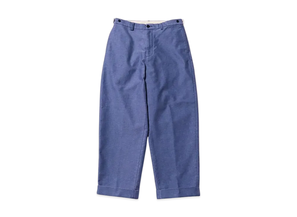 BEAMS IVY Trousers Wide Heavy Moleskin "Purple"