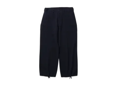 BEAMS MIL Utility Trousers Wool Kersey "Navy"