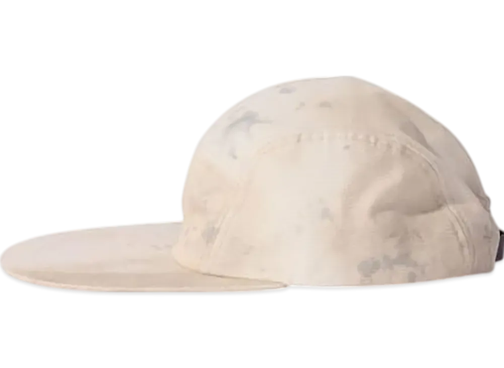 BEAMS 5 Panel Long Bill Hard Twisted Oxford Print "Cement"