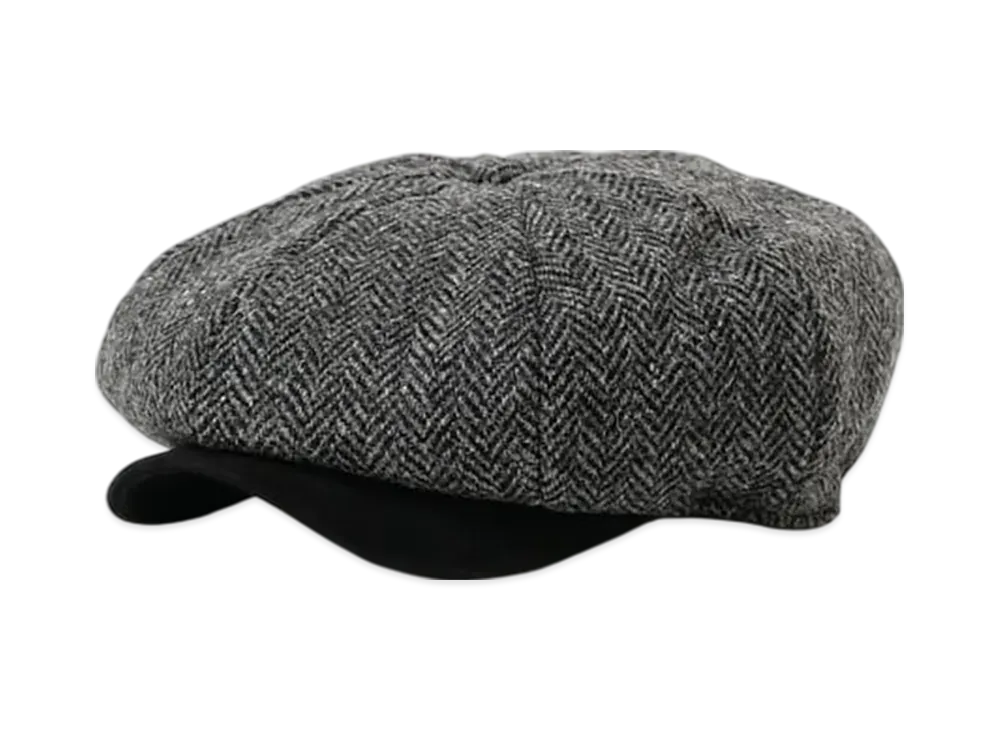 BEAMS Casket Wool Herringbone "Gray"