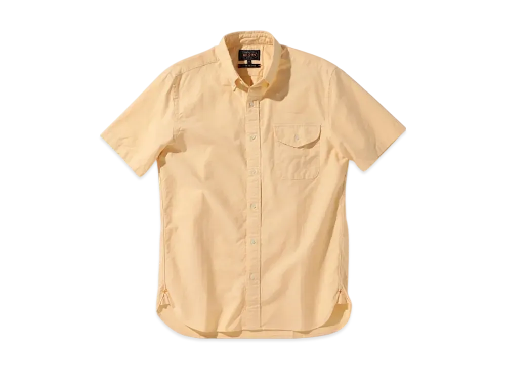 BEAMS B.D. Short Sleeve Oxford "Yellow"