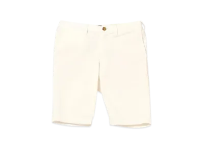 BEAMS IVY Shorts Twill "White"