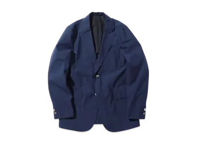 BEAMS 3B Jacket Seersucker "Navy"