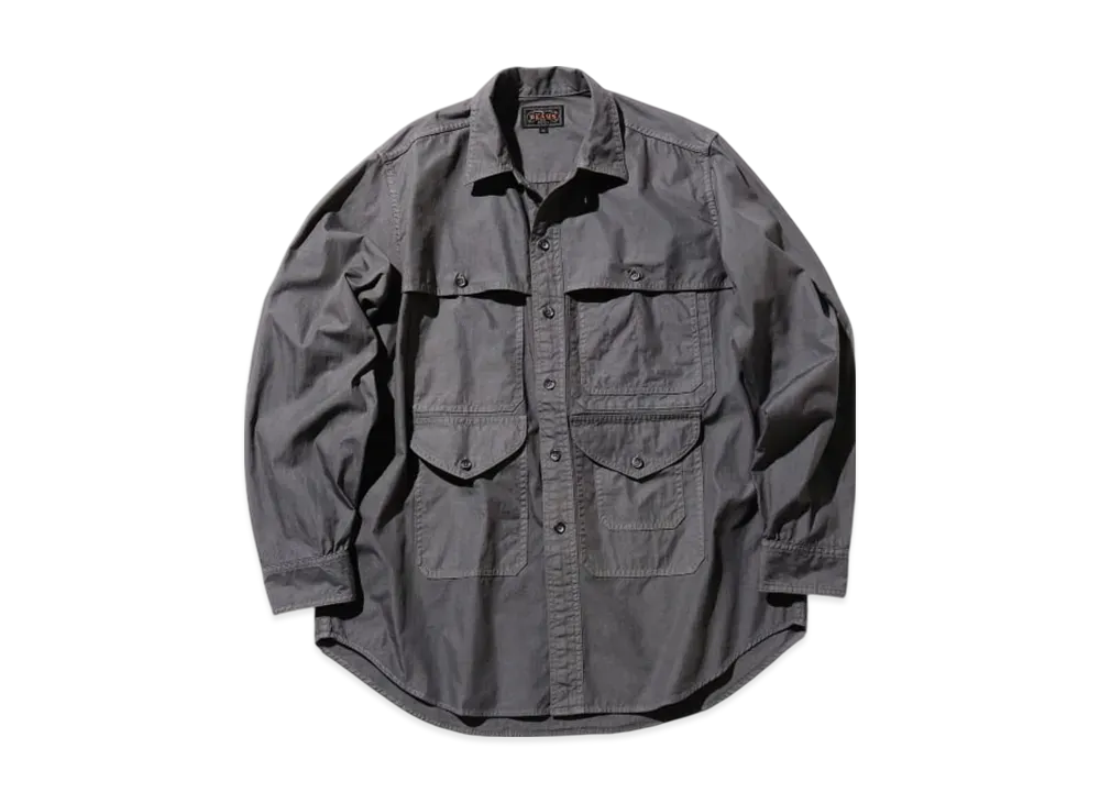 BEAMS Adventure Shirt Nylon/Cotton Ripstop "Gray"