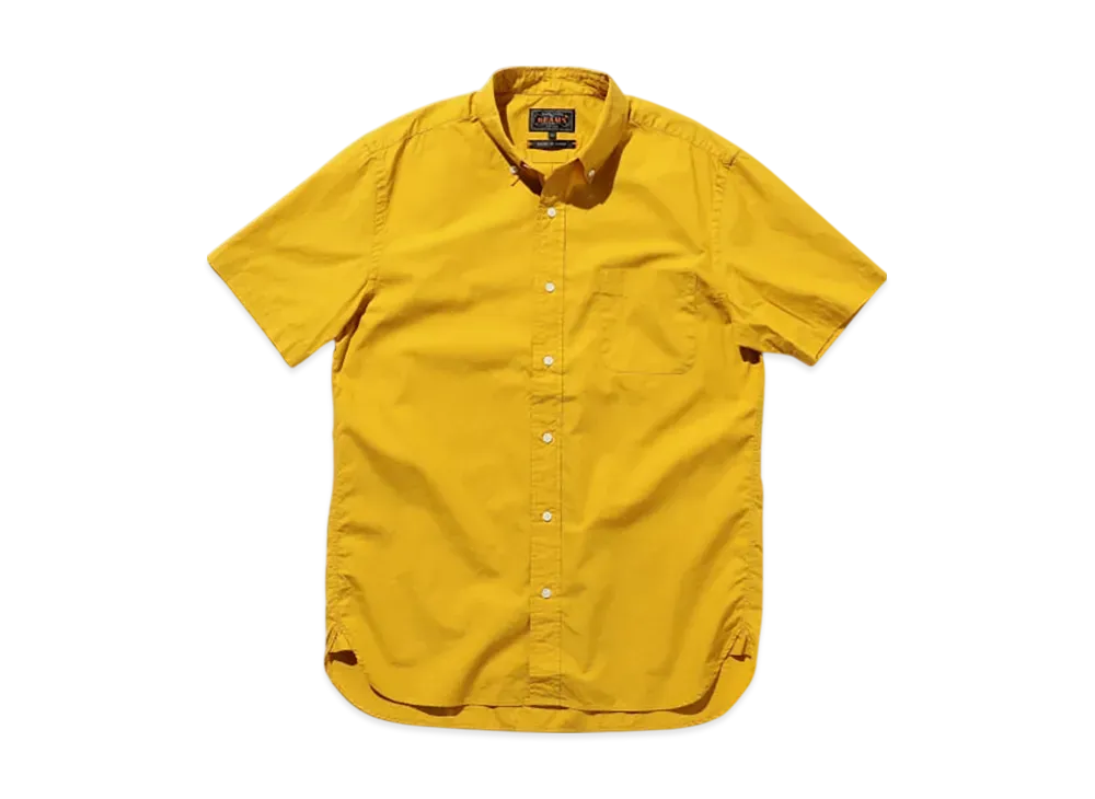 BEAMS B.D. Short Sleeve Color Broad "Musterd"