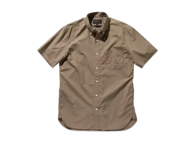 BEAMS B.D. Short Sleeve Color Broad "Beige"