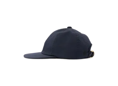 BEAMS 6 Panel Regimental Strap Sucker "Navy"