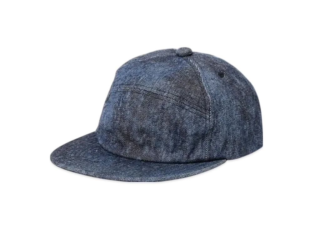 BEAMS Trucker Cap Discharge Print "Indigo"
