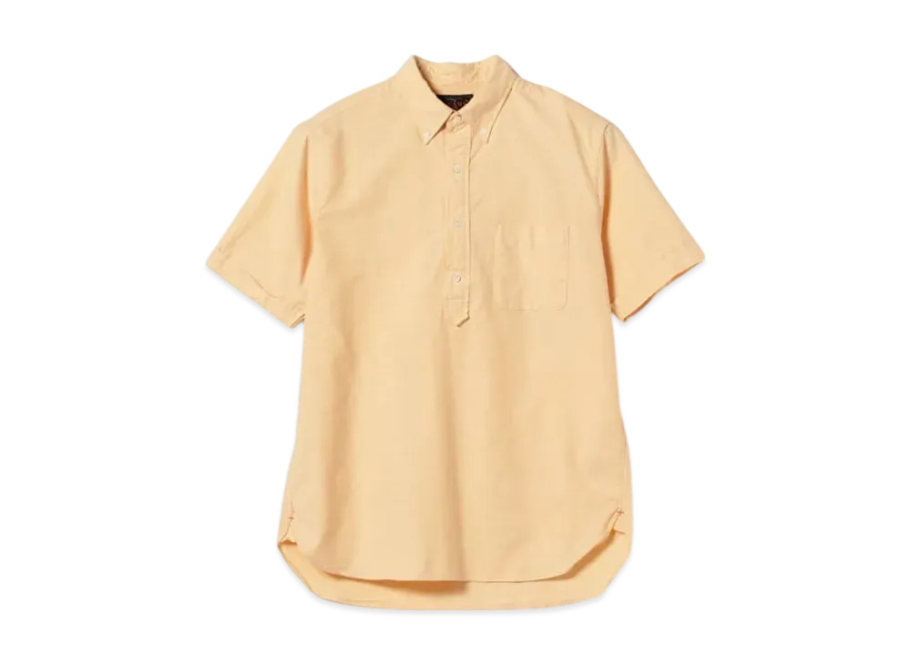 BEAMS B.D. Pullover Short Sleeve Oxford "Yellow"