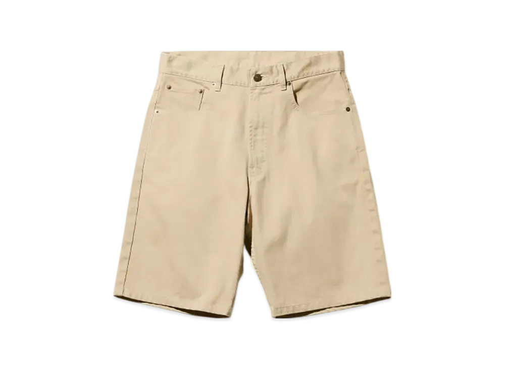 BEAMS 5 Pocket Shorts Pique "Beige"