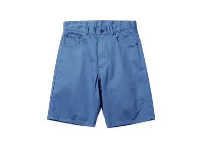 BEAMS 5 Pocket Shorts Pique "Sax"