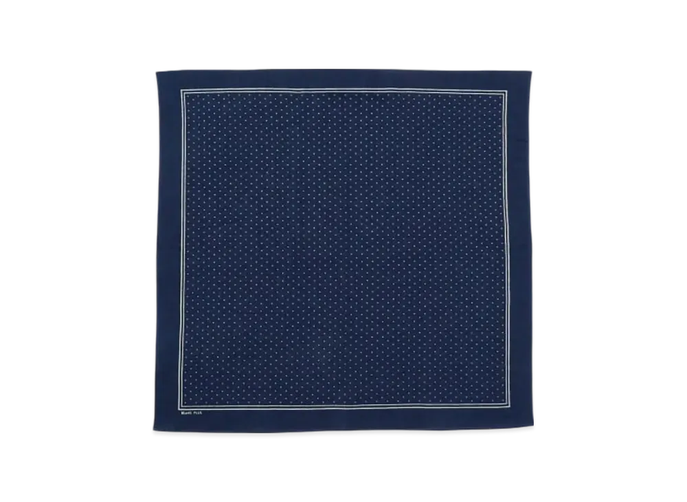 BEAMS Bandana Discharge Printing "DotSmall"