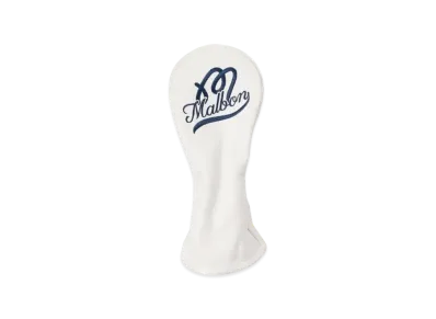 BEAMS x MALBON GOLF Exclusive Ny Head Cover (Fairway Wood) "White"