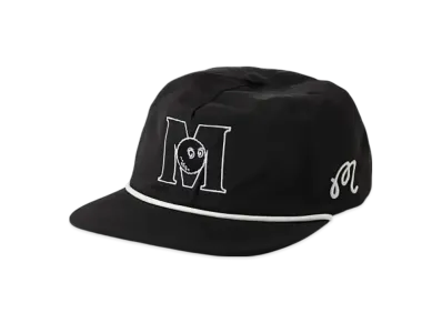 BEAMS x MALBON GOLF Exclusive M Logo Nylon Cap "Black"
