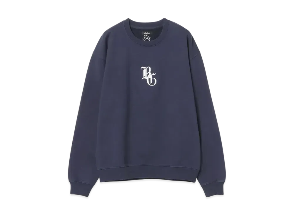 BEAMS x MALBON GOLF Exclusive Egc Fleece Sweatshirt "Navy"