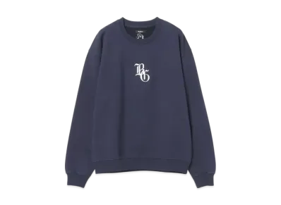 BEAMS x MALBON GOLF Exclusive Egc Fleece Sweatshirt "Navy"
