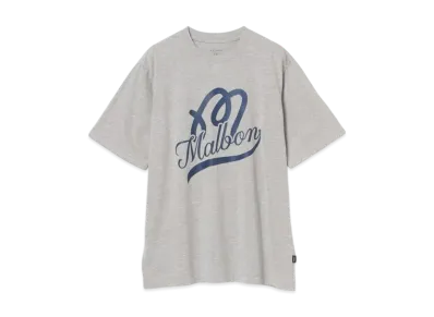 BEAMS x MALBON GOLF Exclusive Printed T-Shirt "Gray"
