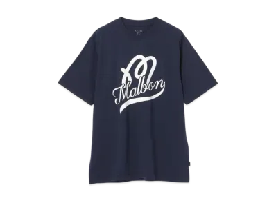 BEAMS x MALBON GOLF Exclusive Printed T-Shirt "Navy"