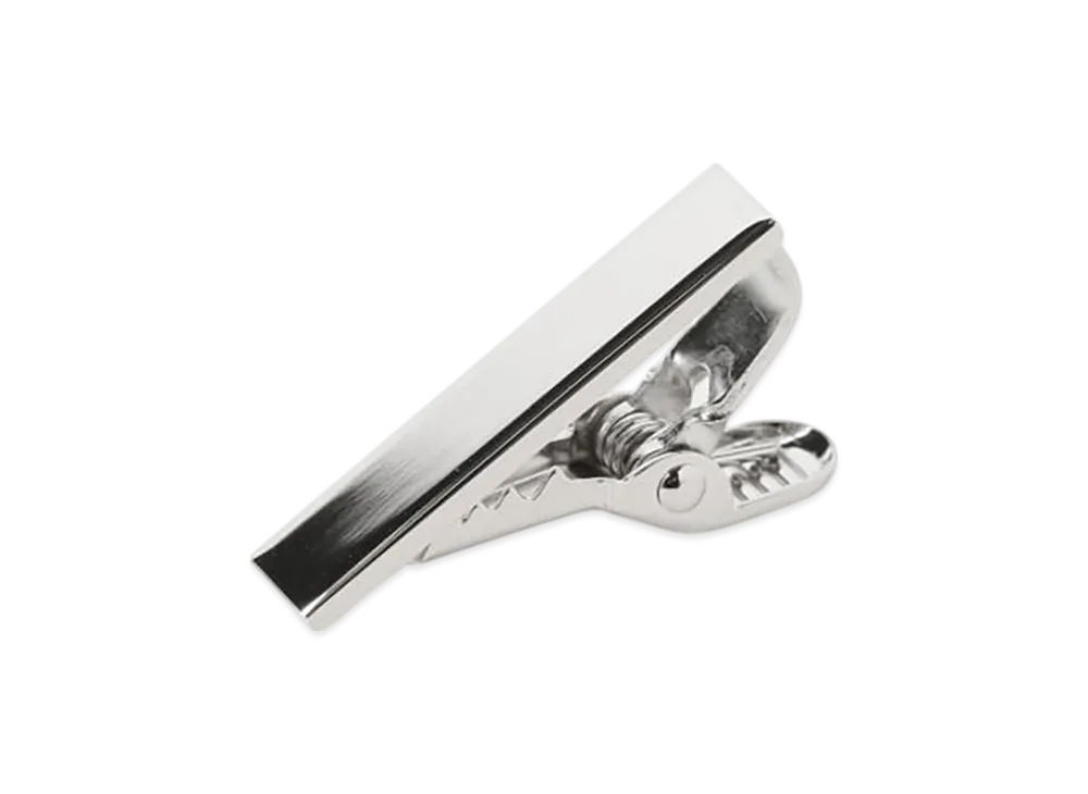 BEAMS Tie Clip Silver925 Short "Solid"