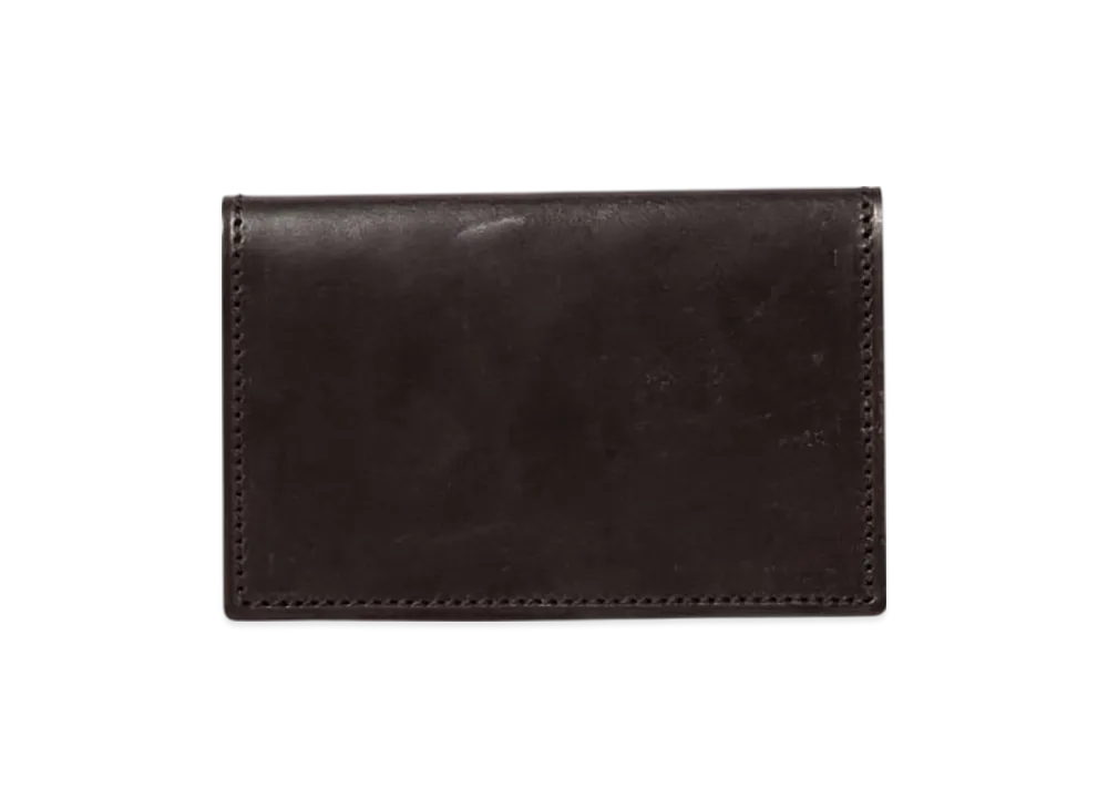 BEAMS Card Case Bridle Leather "Choco"